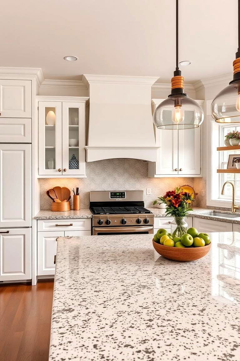Versatile Style Statement - 24 Terrazzo Kitchen Countertops