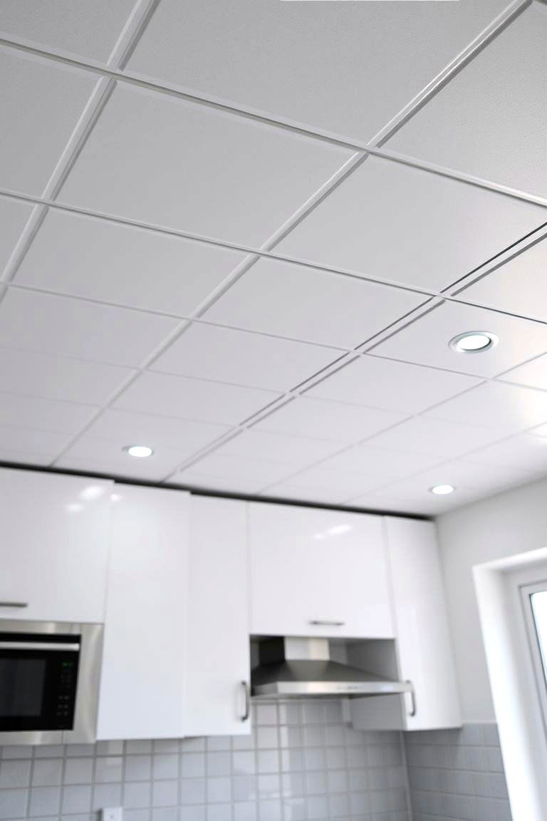 Versatile Suspended Ceiling - 24 Kitchen Ceiling Ideas