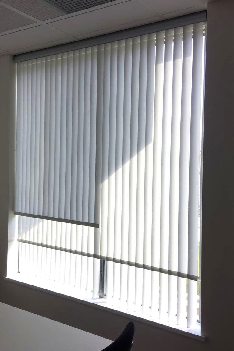 Vertical Blinds for Wide Windows and Sliding Doors - 24 Shade Ideas