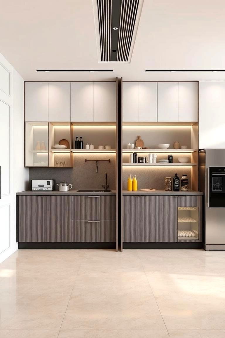 Vertical Dividers - 24 Fridge Organization Ideas