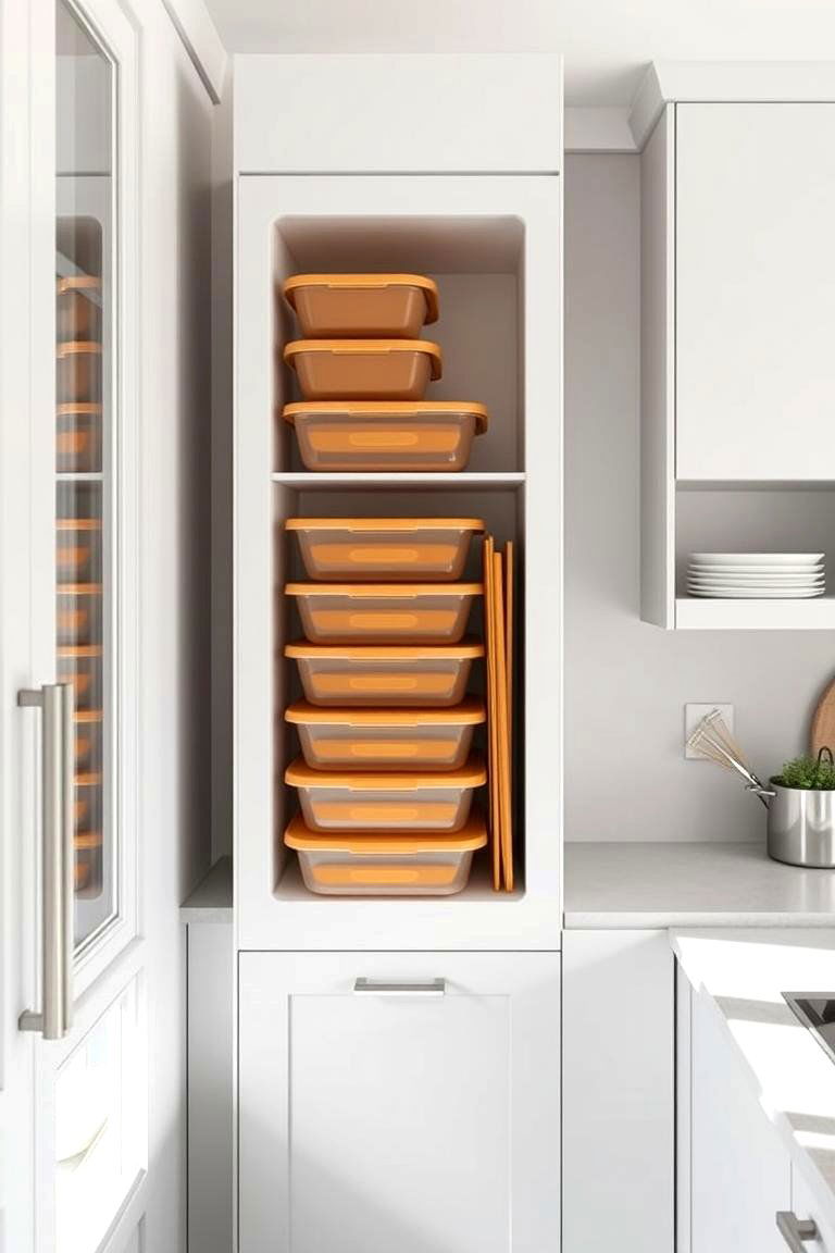Vertical File Organizer - 24 Tupperware Organization Ideas