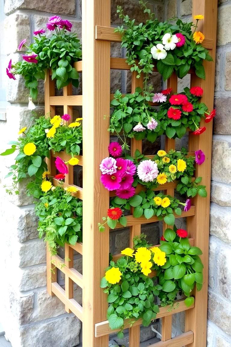 Vertical Garden - 24 Backyard Oasis Ideas