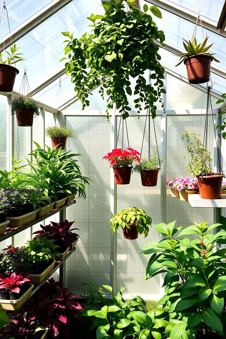 Vertical Garden Corner Greenhouse - 24 Corner Greenhouse Ideas