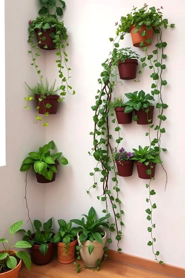 Vertical Garden Corner - 24 Corner Garden Ideas With Pots
