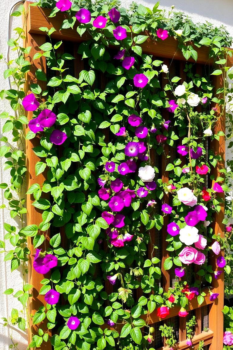 Vertical Garden Floral Nursery - 24 Floral Nursery Ideas