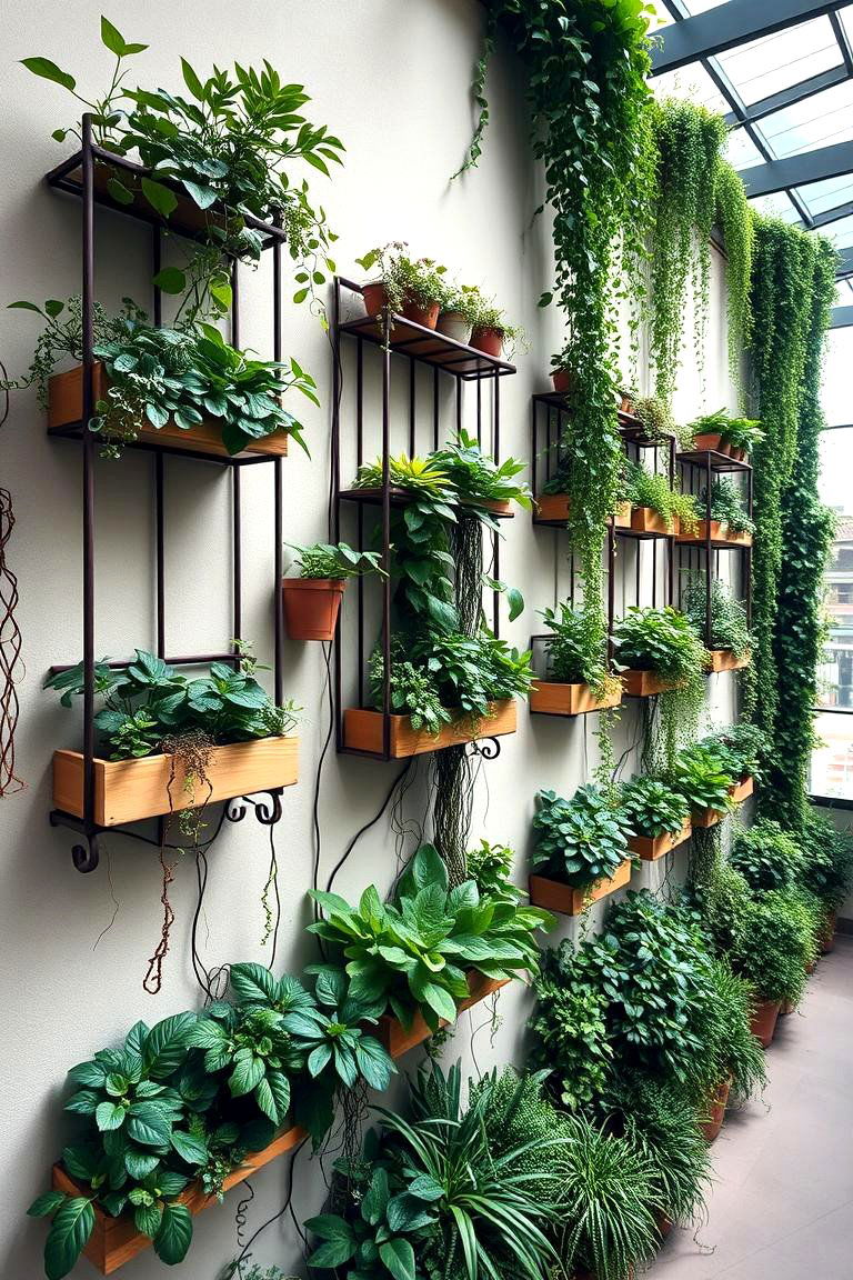 Vertical Garden Masterpiece - 24 South Florida Landscaping Ideas