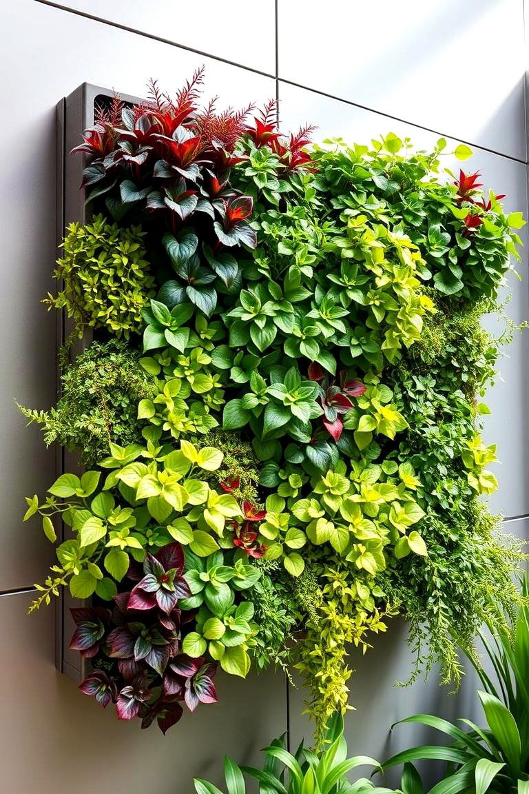 Vertical Garden Planters - 24 Garden Screening Ideas