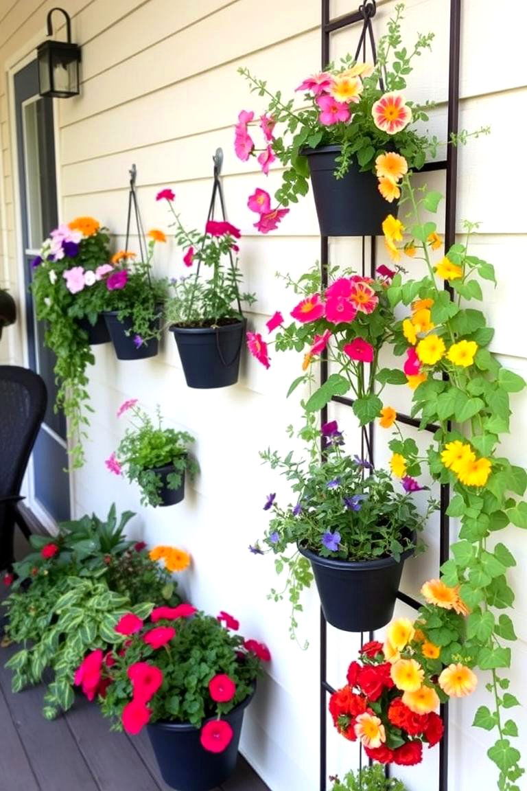 Vertical Garden Wall - 24 Back Porch Ideas
