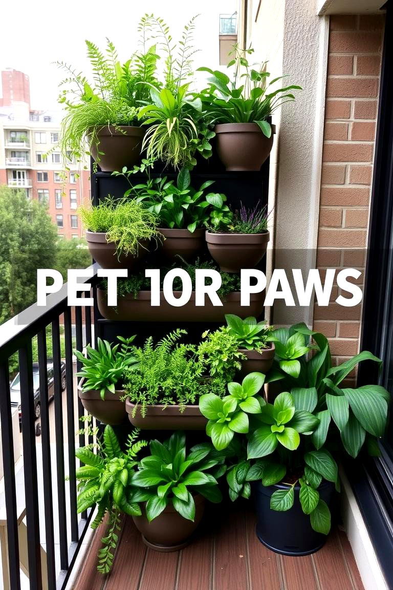 Vertical Garden for Paws - 24 Dog Balcony Ideas