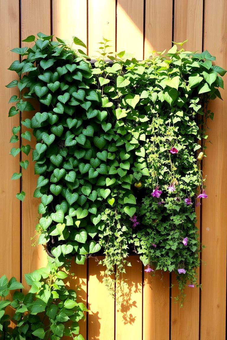 Vertical Garden - 24 Backyard Ideas on a Budget