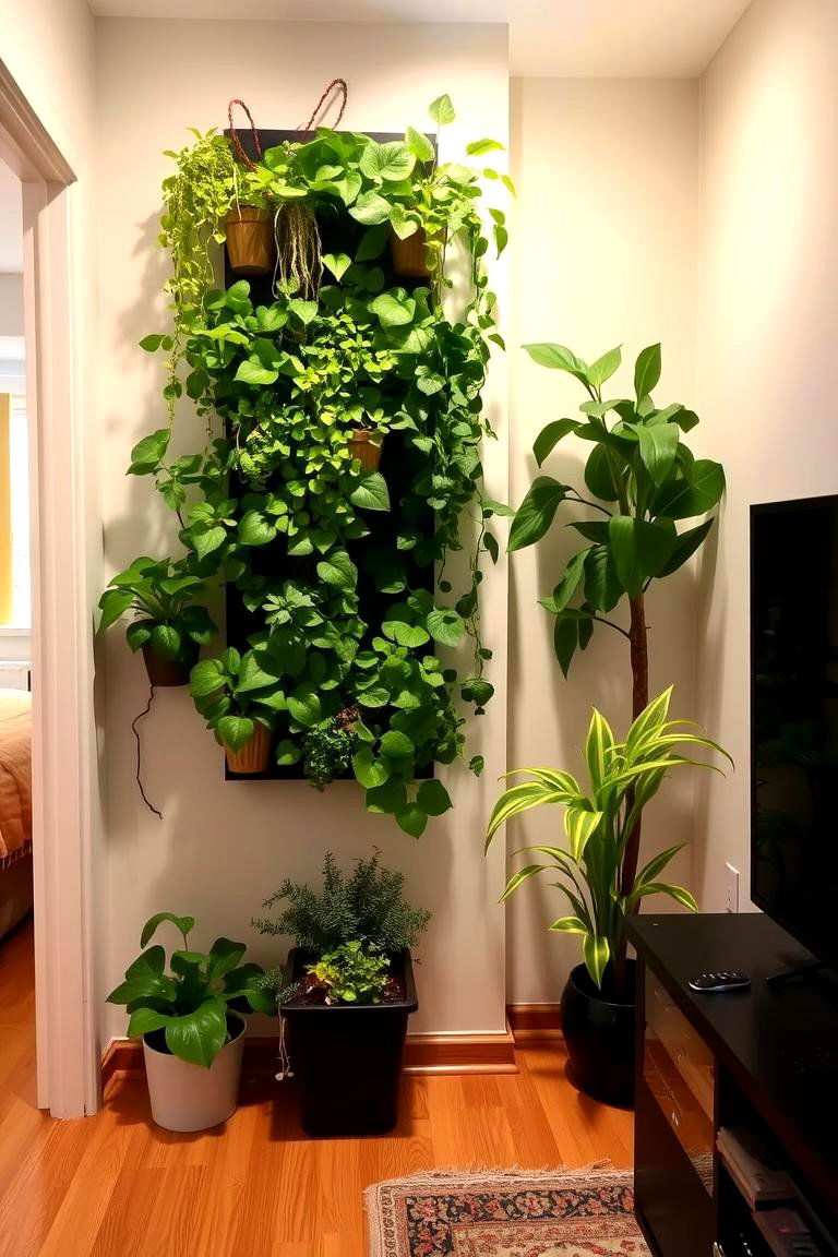 Vertical Gardens - 24 Apartment Small Living Room Ideas