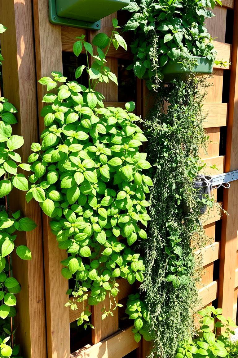 Vertical Herb Garden - 24 Corner Garden Ideas
