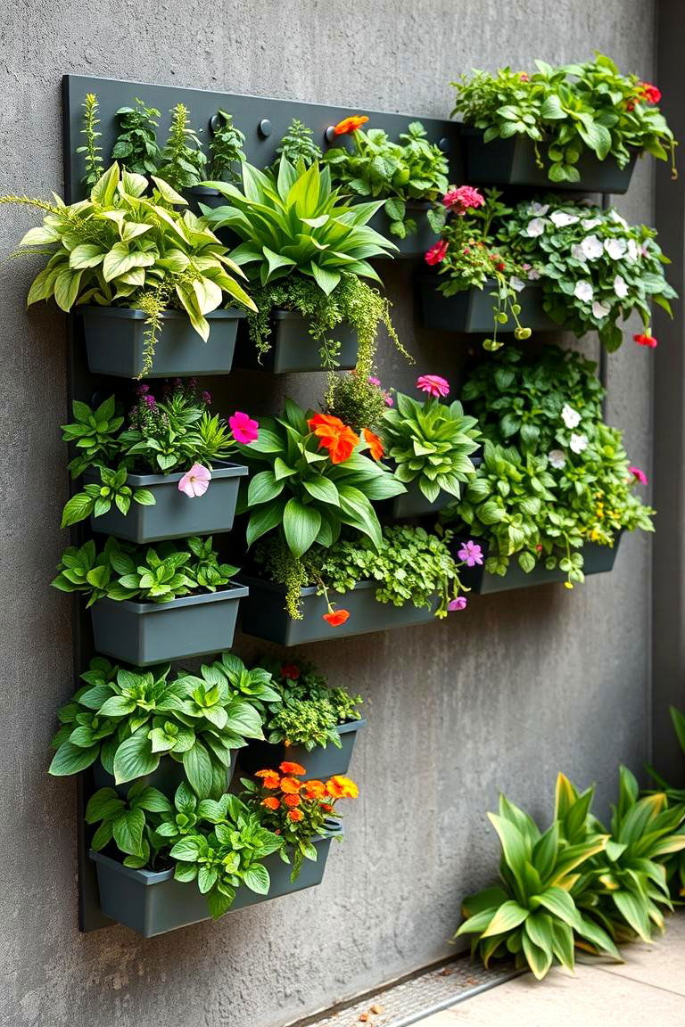 Vertical Living Walls - 24 Small Garden Ideas
