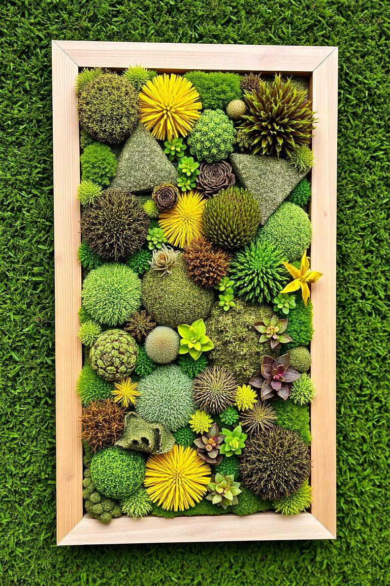 Vertical Moss Garden - 24 Moss Garden Ideas