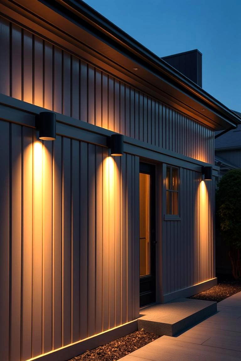 Vertical Panel Dynamics - 24 Exterior Wainscoting Ideas