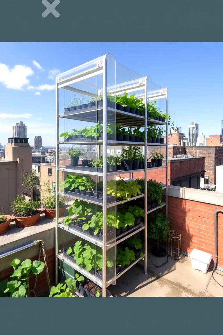 Vertical Rooftop Greenhouse - 24 Rooftop Greenhouse Ideas