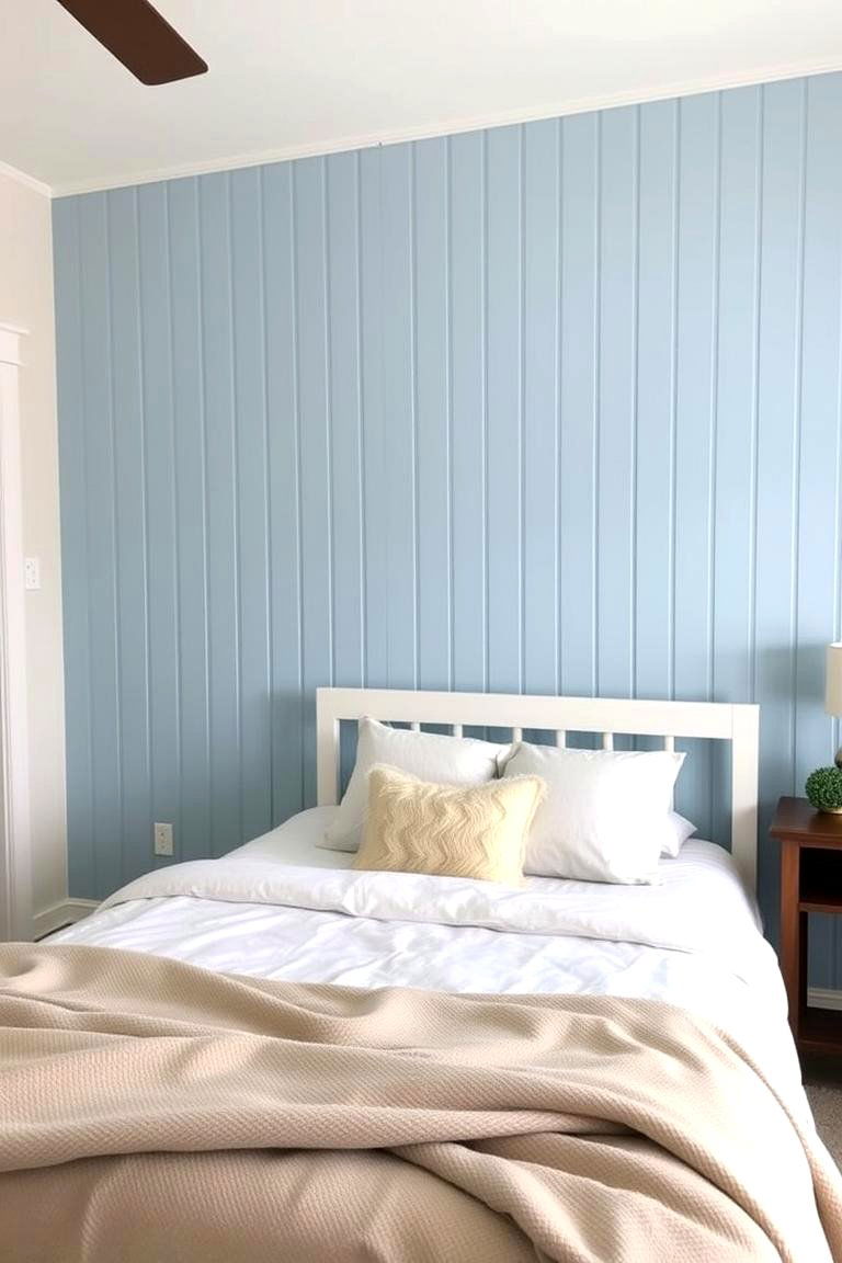 Vertical Shiplap Accent Wall - 24 Shiplap Wall Ideas