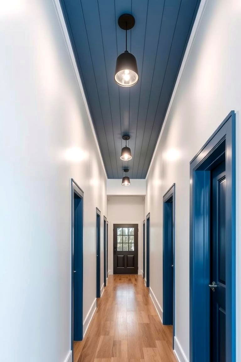 Vertical Shiplap Accent - 24 Shiplap Ceiling Ideas