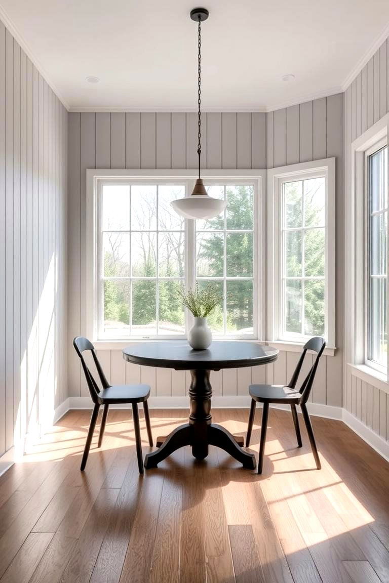 Vertical Shiplap for Height - 24 Shiplap Dining Room Wall Ideas
