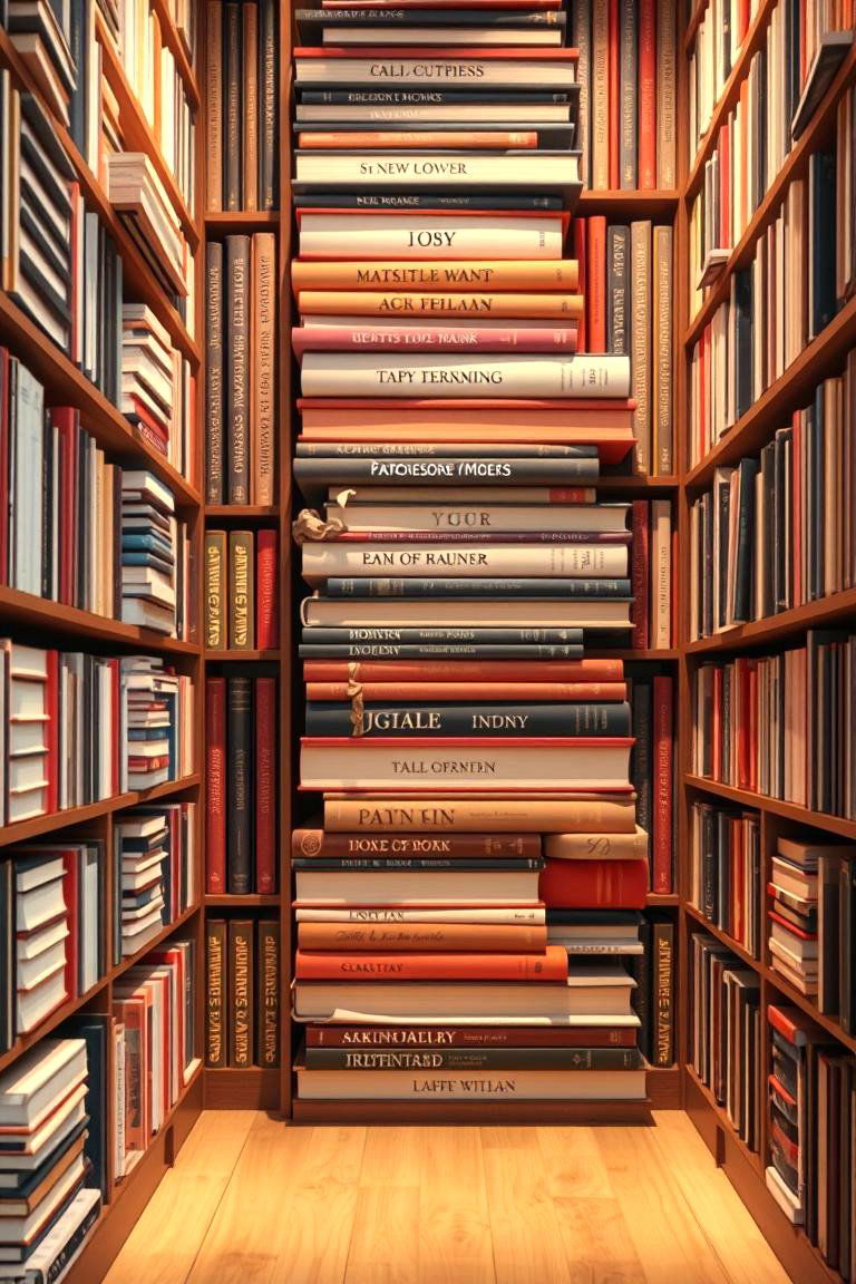 Vertical Stacking Design - 24 Bookshelf Organization Ideas