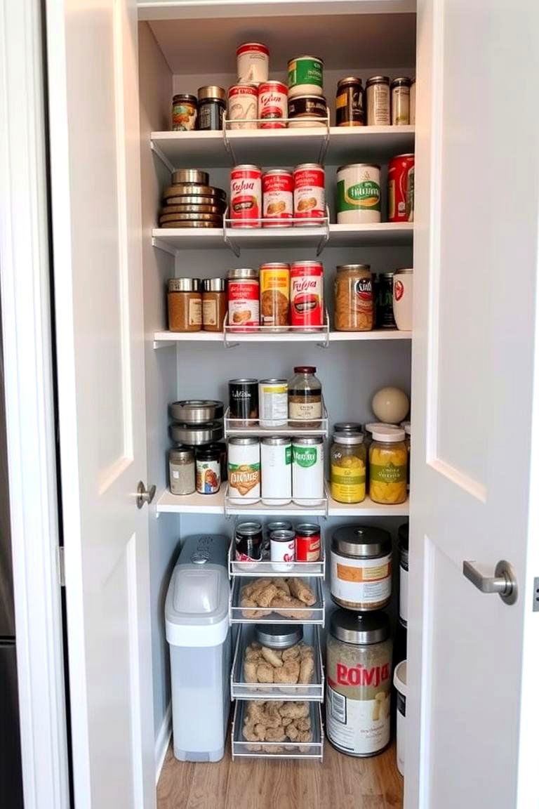 Vertical Stacking Systems - 24 Small Kitchen Storage Ideas