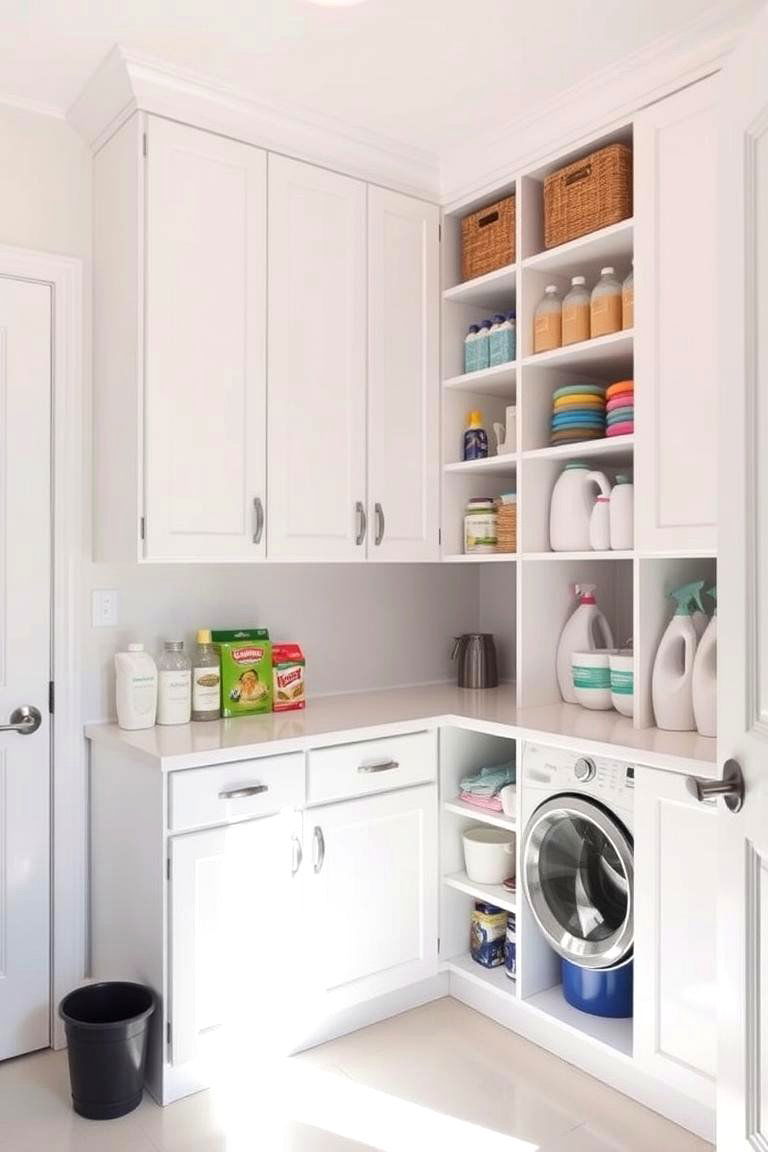Vertical Storage Solutions - 24 Utility Room Ideas