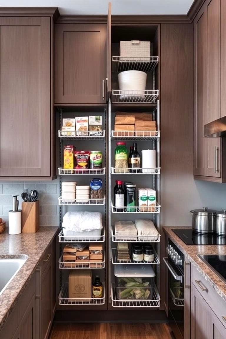 Vertical Storage Solutions - 24 Kitchen Design Ideas