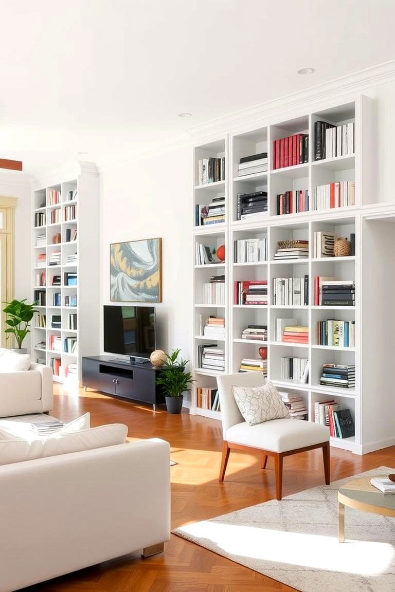 Vertical Storage Solutions - 24 Living Room Dining Room Combos