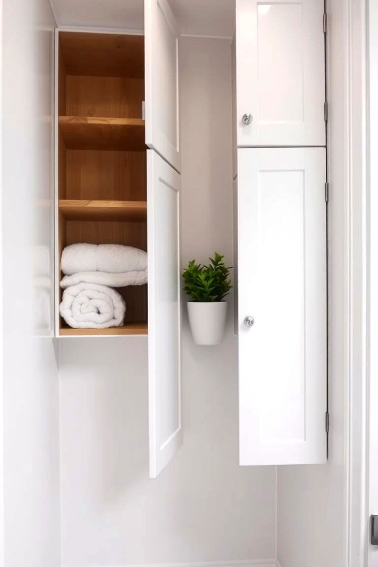 Vertical Storage Solutions - 24 Small Ensuite Design Ideas
