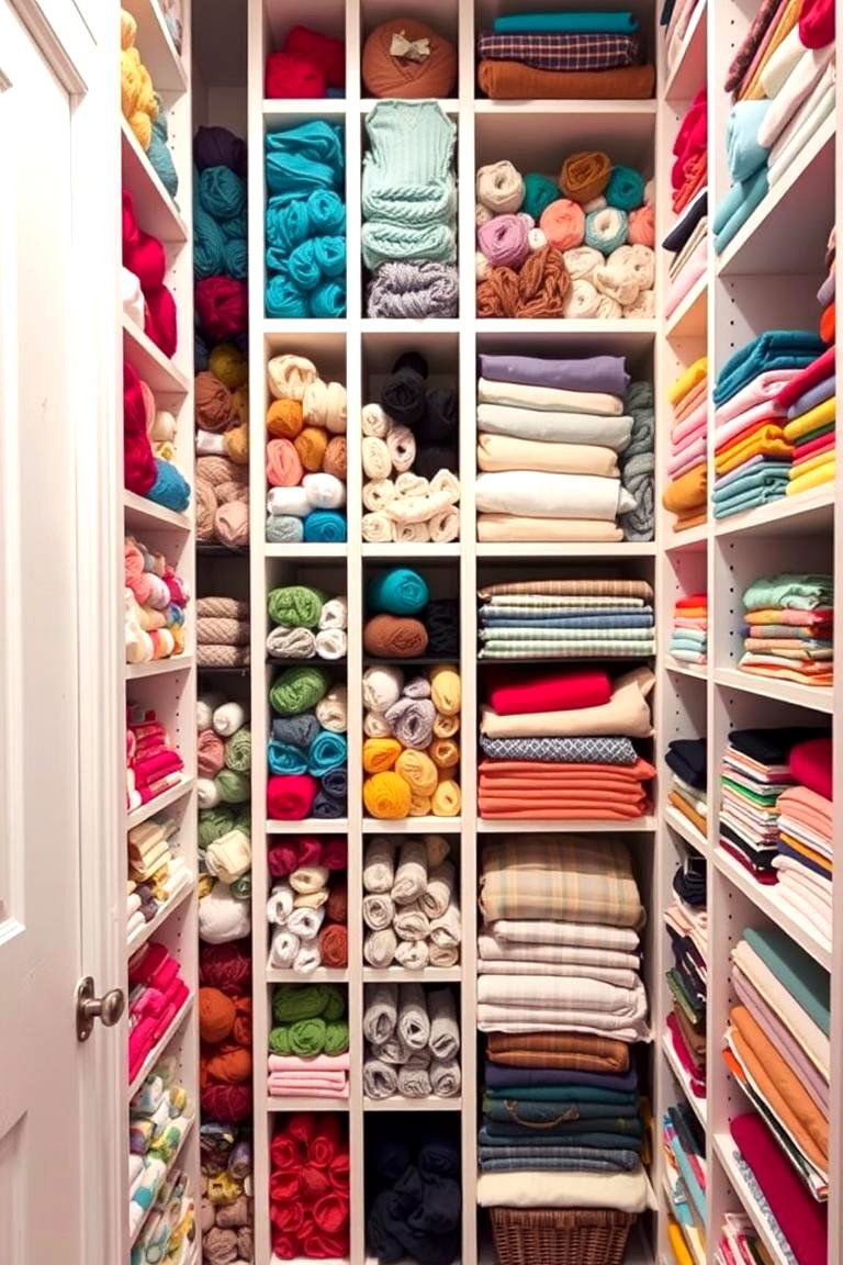 Vertical Storage Solutions - 24 Small Craft Room Ideas