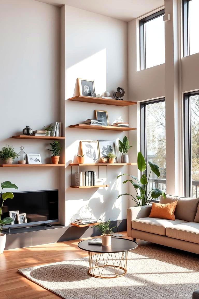 Vertical Storage Solutions - 24 Apartment Small Living Room Ideas