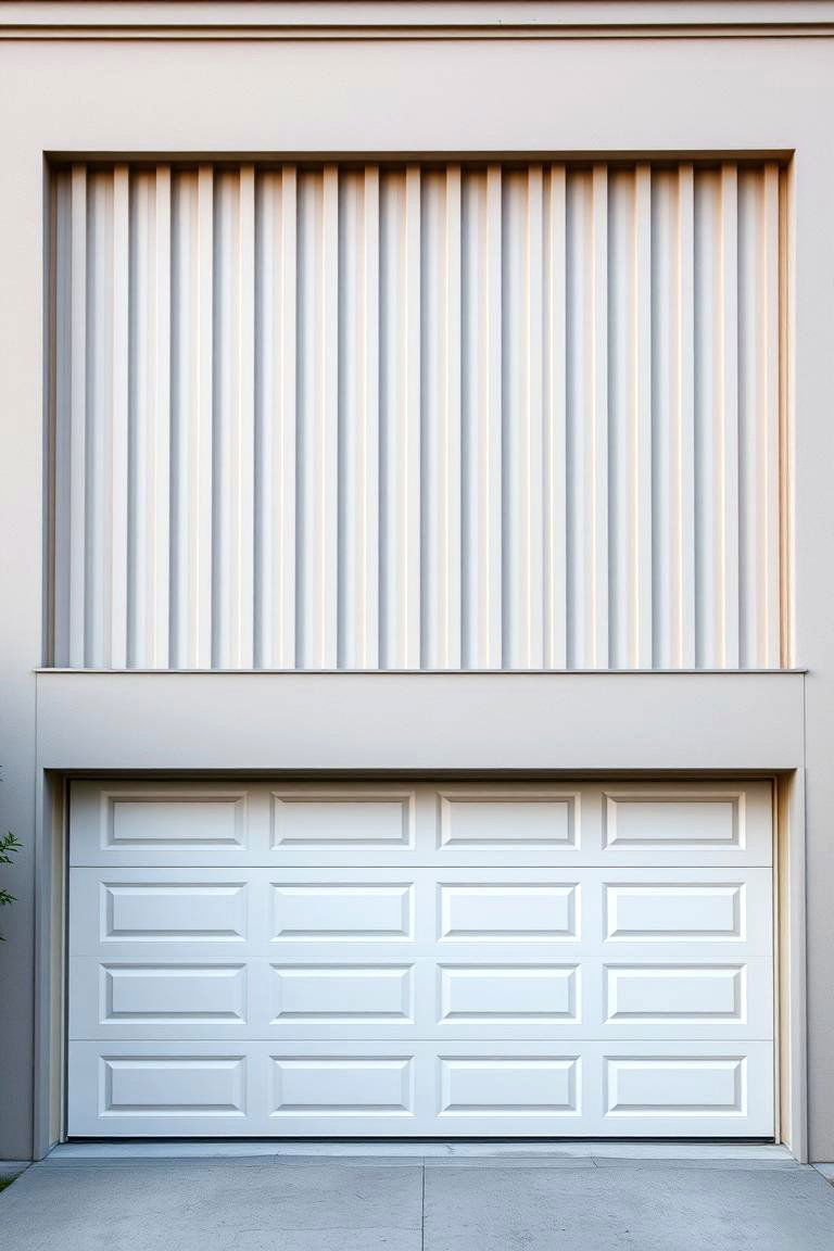 Vertical Trim for Tall Doors - 24 Exterior Taupe House Color Combinations