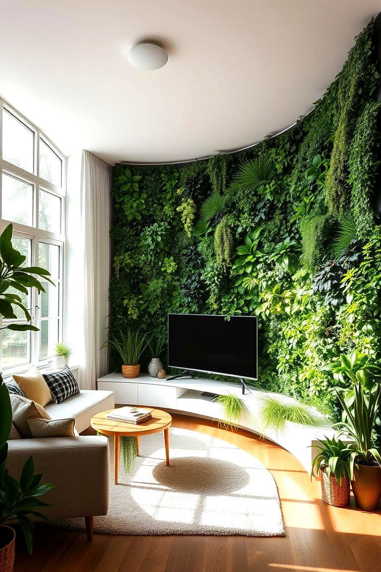 Vertical Wall Garden - 24 Indoor Garden Ideas