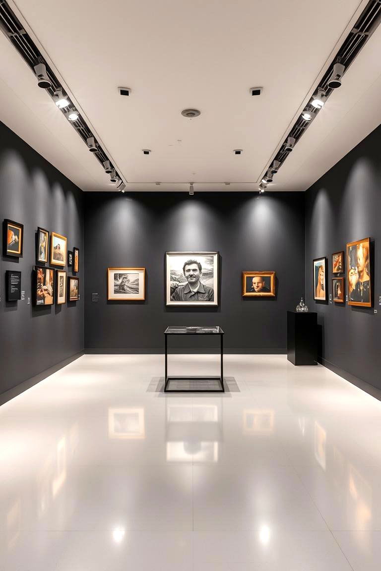 Vibrant Art Gallery Box Room - 24 Box Room Ideas