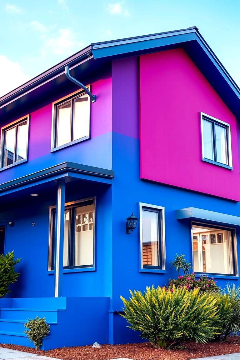 Vibrant Cobalt Blue - 24 Blue Exterior House Colors