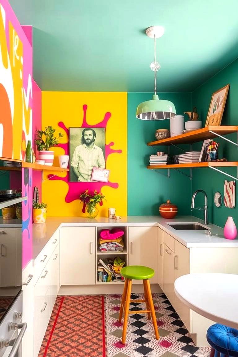 Vibrant Color Splash - 24 Girl Room Ideas for 10-year-olds