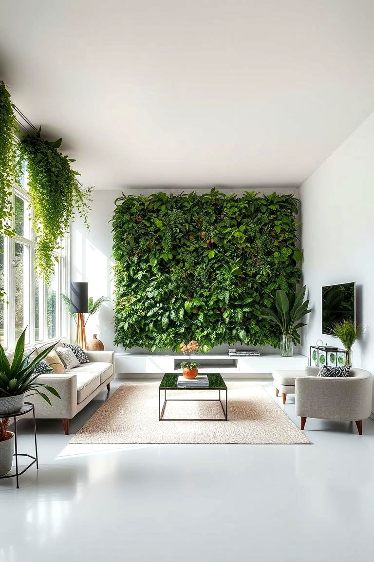 Vibrant Plant Walls - 24 Wall Covering Ideas