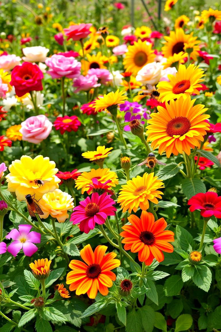 Vibrant Visual Display - 24 Sensory Garden Ideas