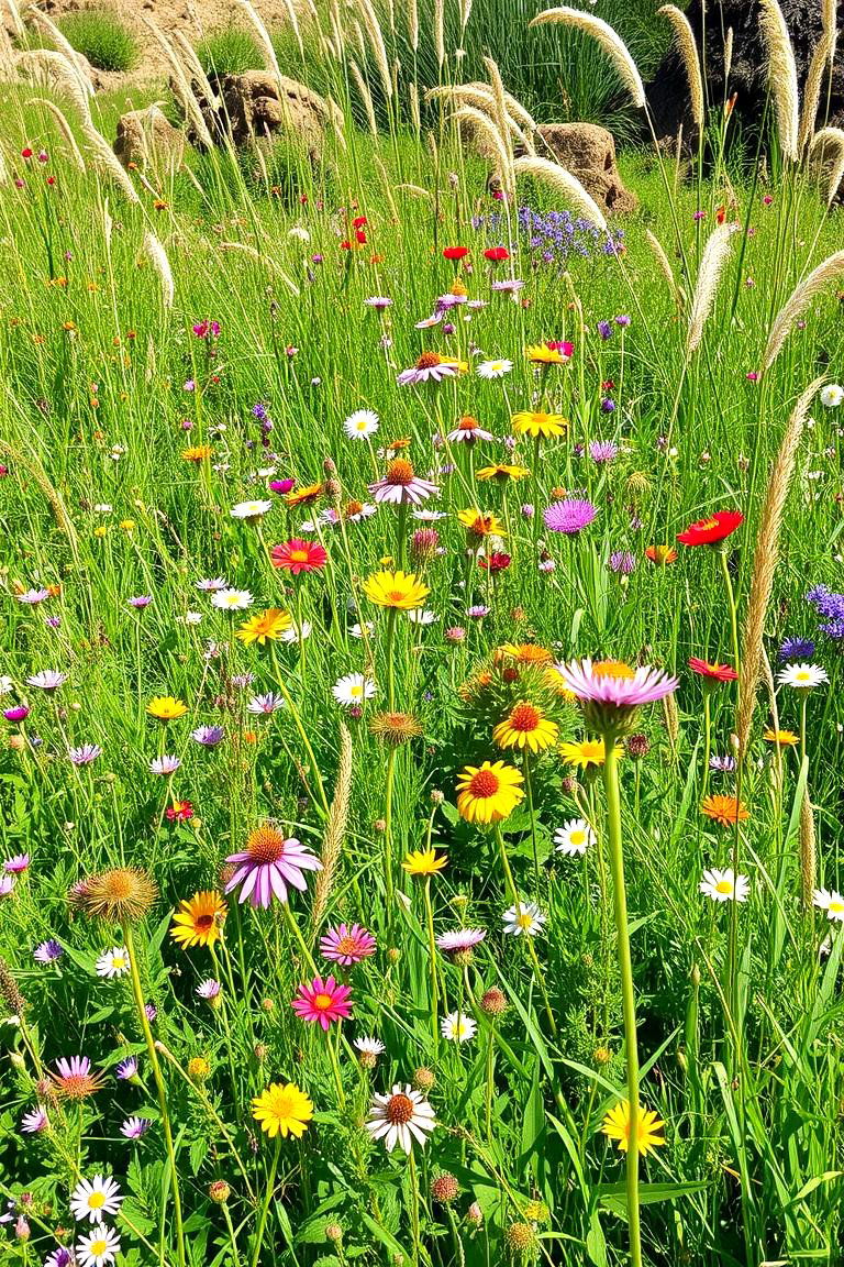 Vibrant Wildflower Garden - 24 Beautiful Gardens