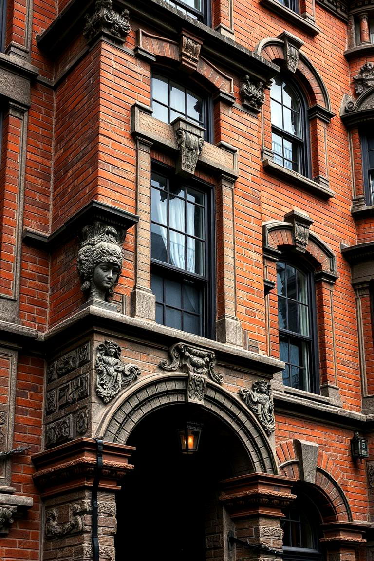 Victorian Revival Splendor - 24 Brick Houses With Stone Accents