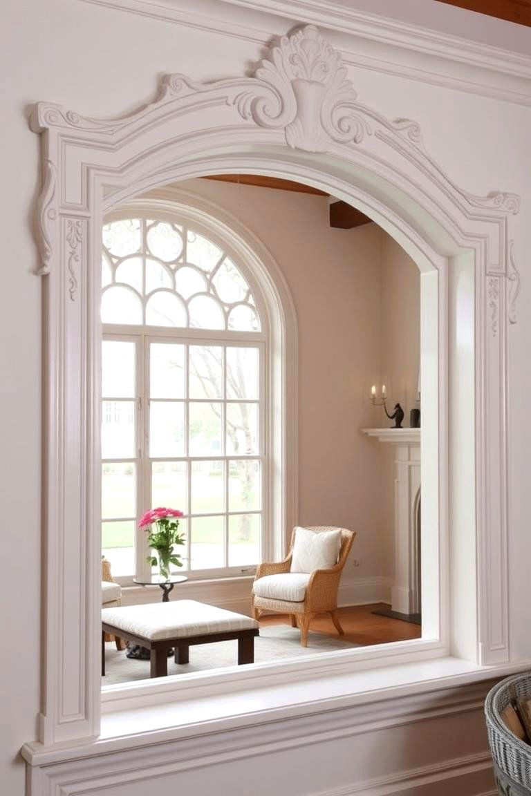 Victorian Style Window Trim - 24 Farmhouse Interior Window Trim Ideas