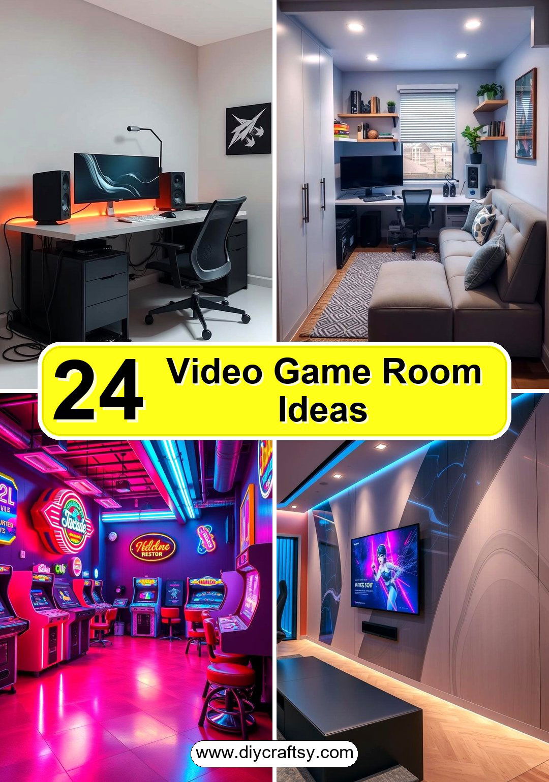 Video Game Room Ideas