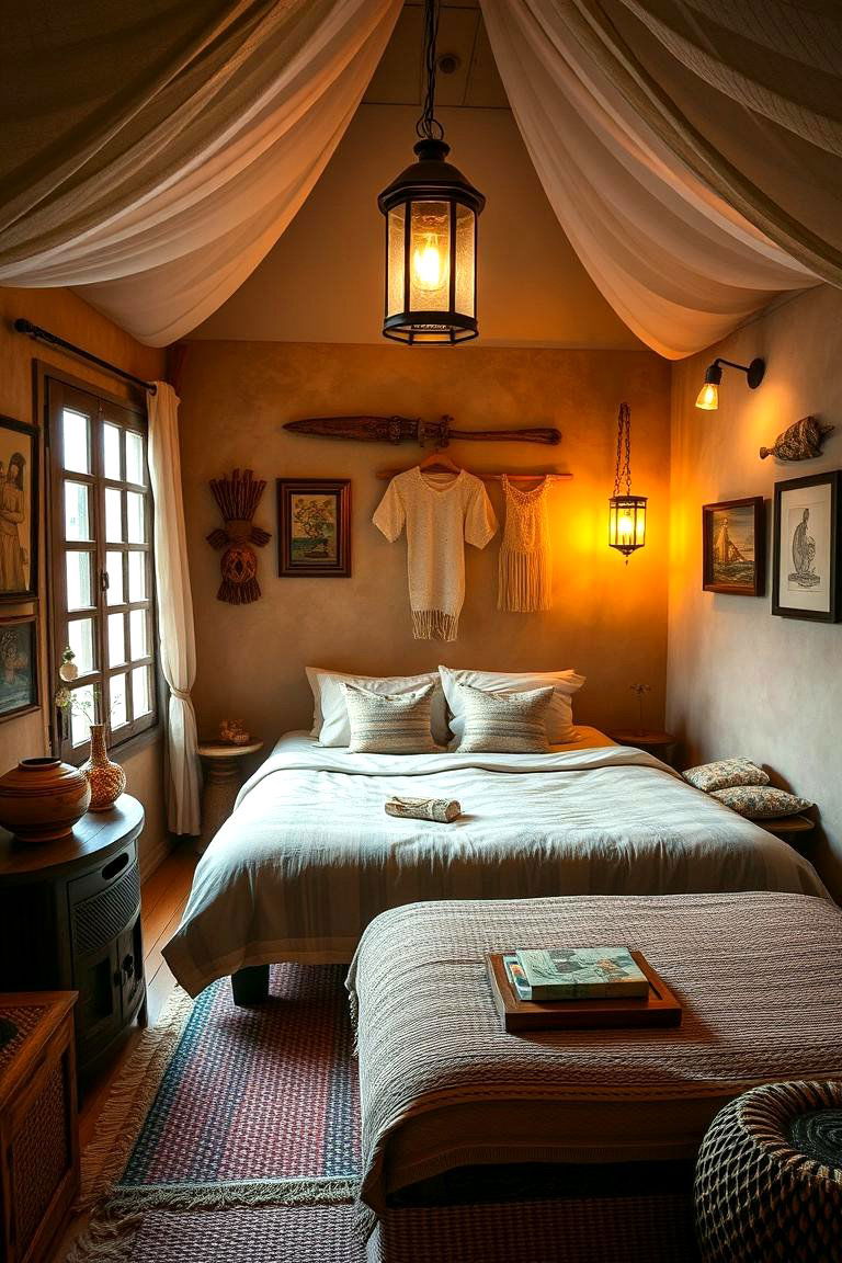 Vietnamese Cozy Hideaway - 24 Asian Bedroom Ideas
