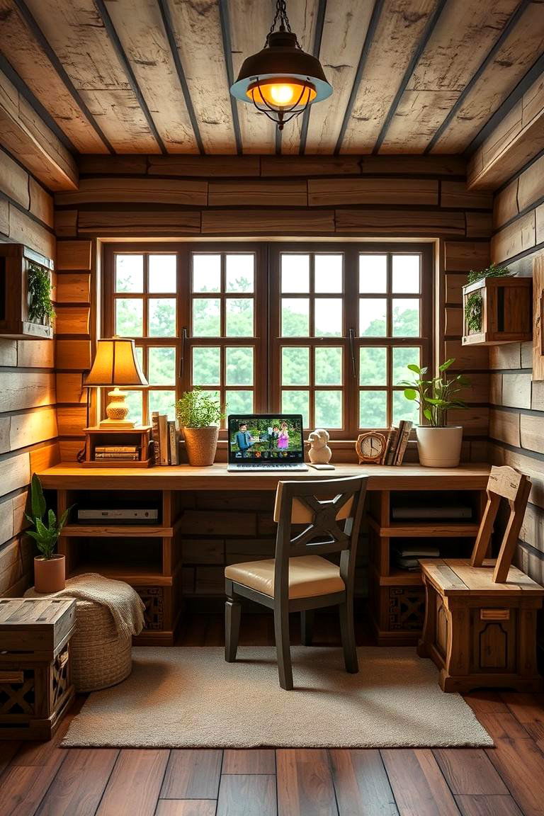 Villagers Study - 24 Minecraft Themed Bedroom Ideas