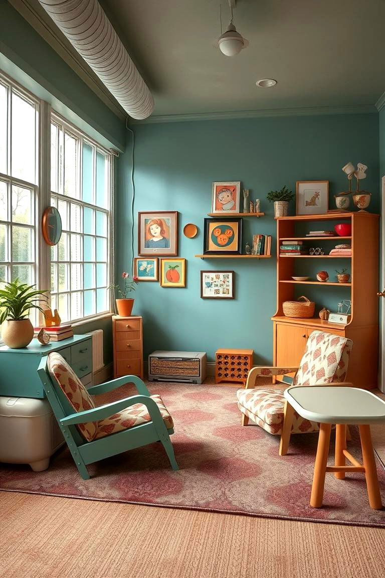 Vintage Accent Appeal - 24 Boho Toddler Room Ideas