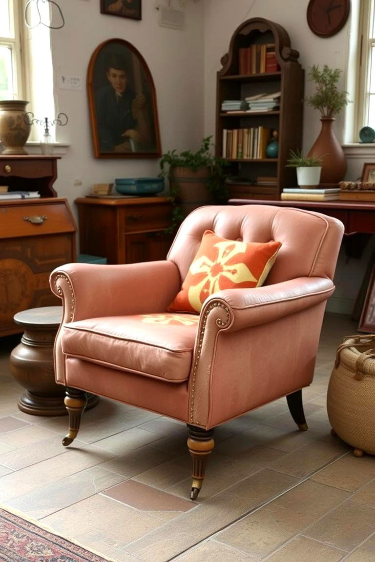 Vintage Accent Armchair - 24 Studio Furniture Ideas
