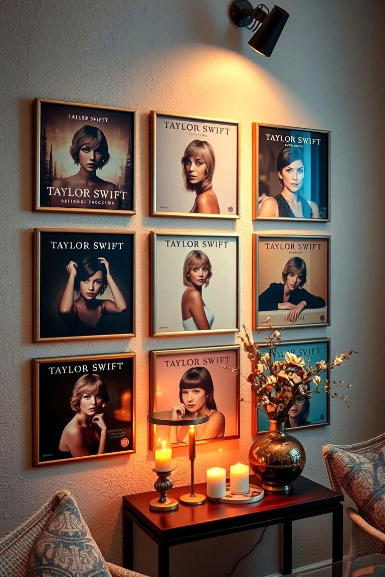 Vintage Album Cover Gallery - 24 Taylor Swift Themed Bedroom Decor Ideas
