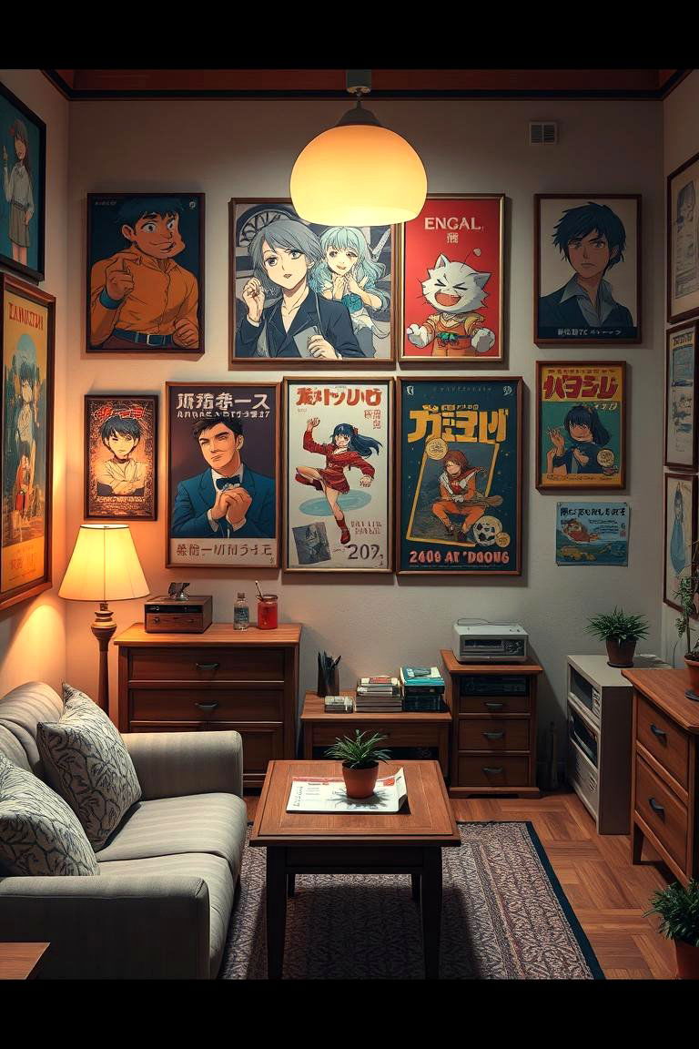 Vintage Anime Decor - 24 Anime Room Ideas