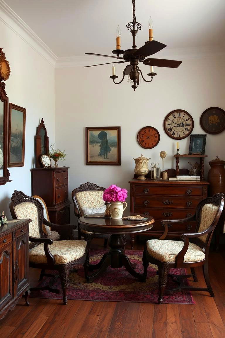 Vintage Antique Touches - 24 Bohemian Moroccan Living Room Ideas