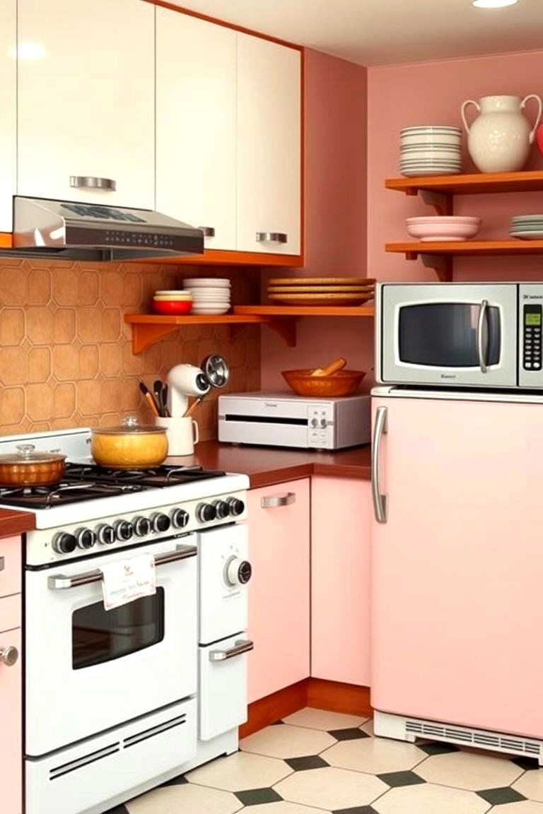 Vintage Appliances with Modern Touches - 27 1980s Kitchen Ideas